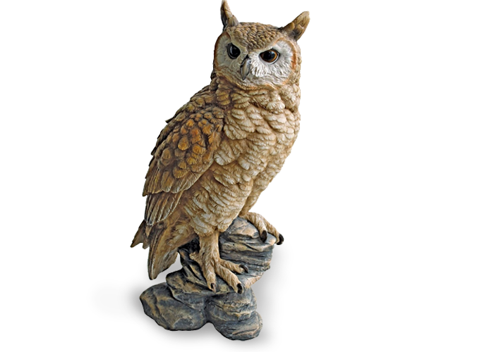 Toscano Perching Forest Owl Ornament
