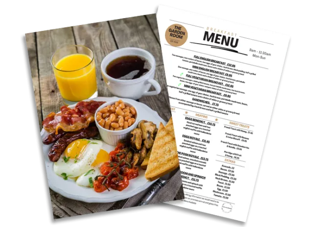 Breakfast Menu